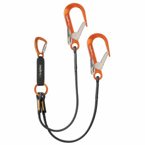 ELITE twin lanyard – tri-act, scaff hook