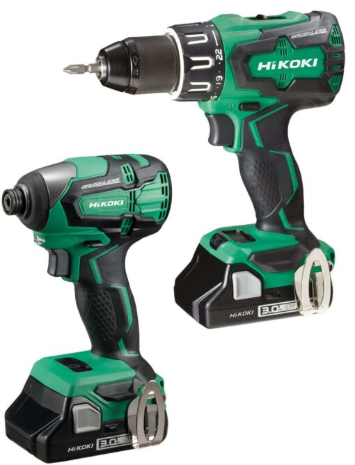 Hikoki 18V Brushless Twin Pack