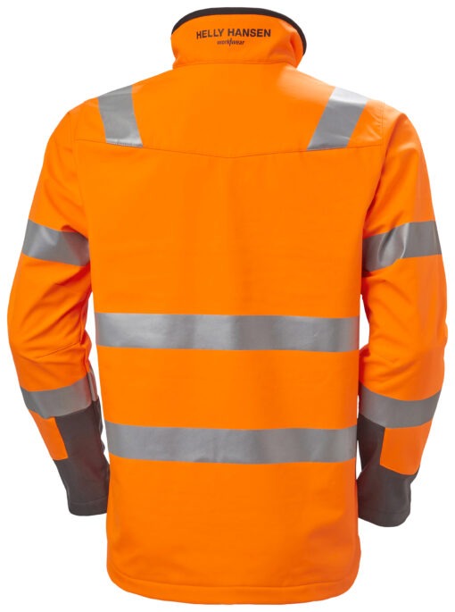 HELLY HANSEN ALNA 2.0 HI VIS SOFTSHELLL JACKET