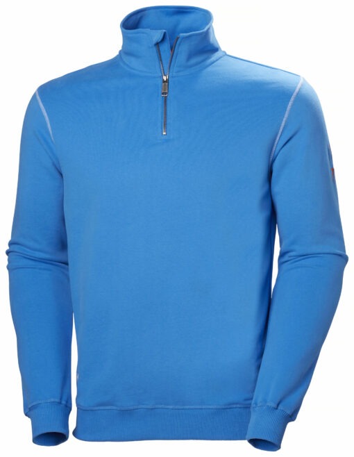 HELLY HANSEN OXFORD HALF ZIP SWEATSHIRT